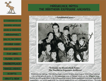 Tablet Screenshot of moosechick.com